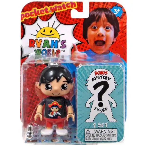 Ryan's World Ryan (Black Shirt) & Mystery Action Figure 2-Pack [Loose]