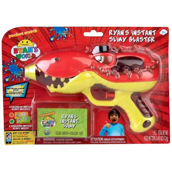 Ryan's World Ryan's Instant Slimy Blaster 3-Inch Blaster [Red]