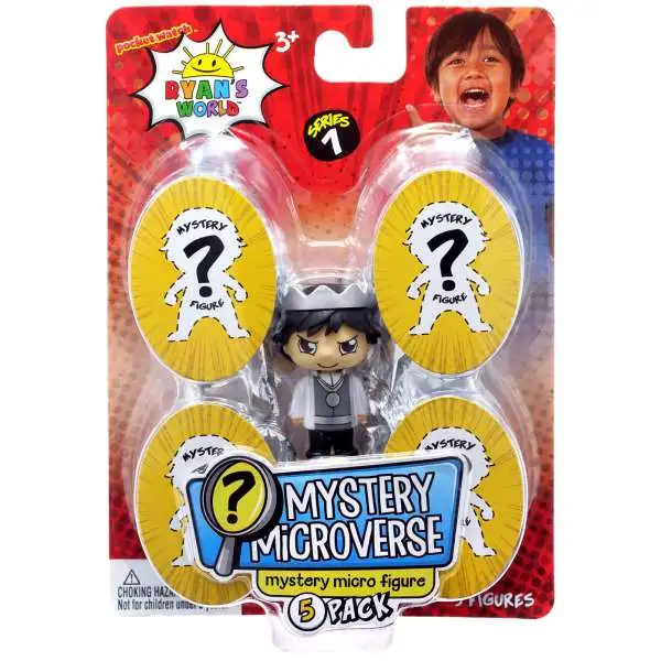 Ryan's World Mystery Microverse Series 1 Prickly Prince Ryan & Mystery Micro Figure 5-Pack