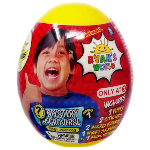 Ryans World Mystery Microverse Mega Micro Egg Exclusive Mystery ...