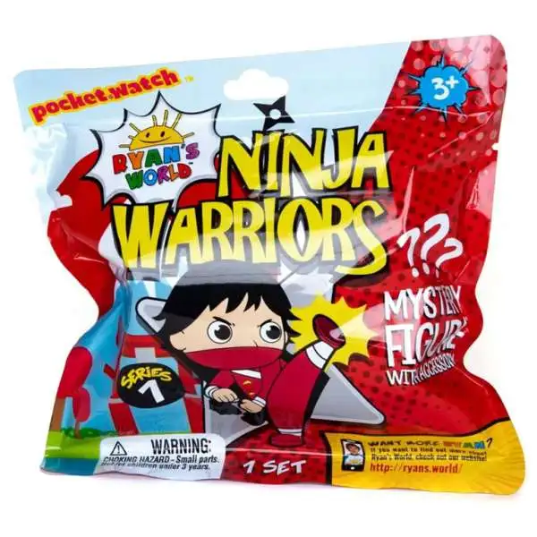 Ryan's World Ninja Warriors Exclusive Mystery Pack [1 RANDOM Figure]