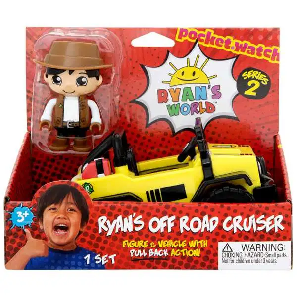 Ryan's World Series 2 Ryan's Off Road Cruiser 3-Inch Figure & Vehicle