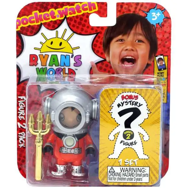 Ryan's World Pacific Rim Ryan & Mystery Action Figure 2-Pack