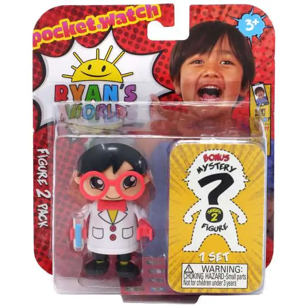 Ryan's World Series 2 Professor Ryan Action Figure 2-Pack