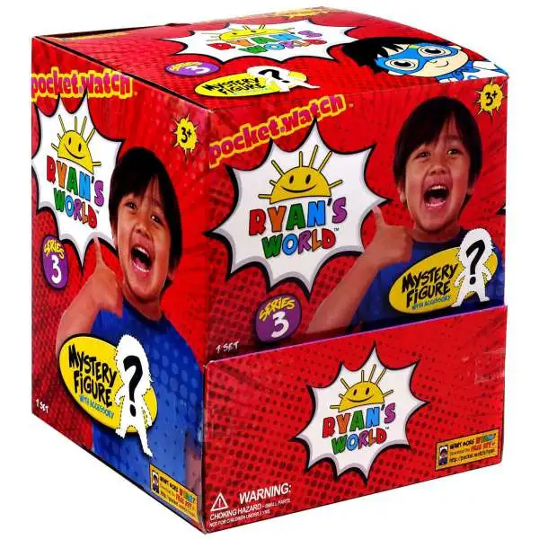 Ryan's World Mini Figure with Accessory Series 3 Mystery Box [24 Packs]