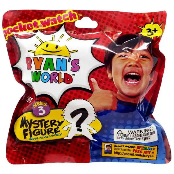 Ryan's World Mini Figure with Accessory Series 3 Mystery Pack