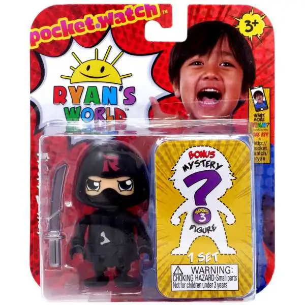Ryan's World Series 3 Ninja Ryan & Mystery Action Figure 2-Pack