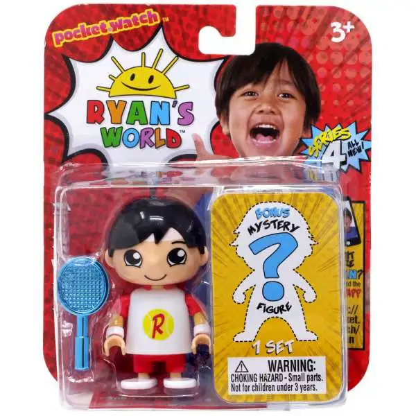 Ryan's World Series 4 Tennis Pro Ryan & Mystery Action Figure 2-Pack
