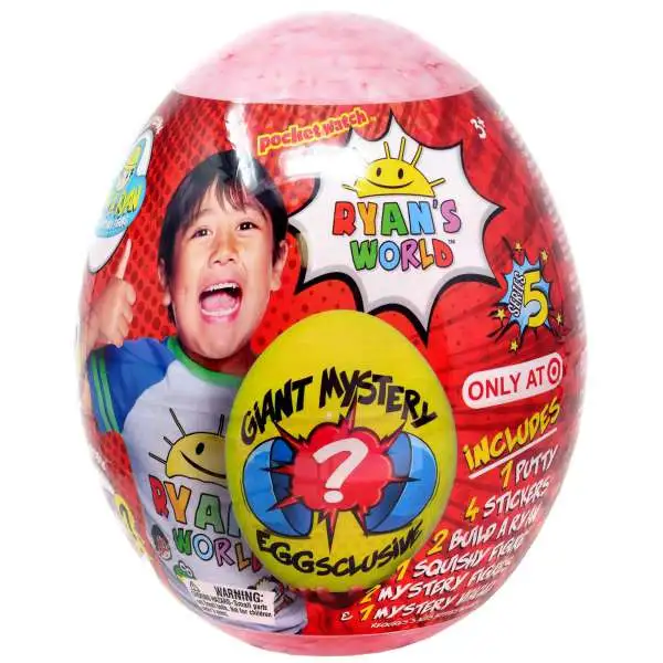 Ryan's World Series 5 Giant Egg Eggsclusive Exclusive Mystery Surprise [Damaged Package]