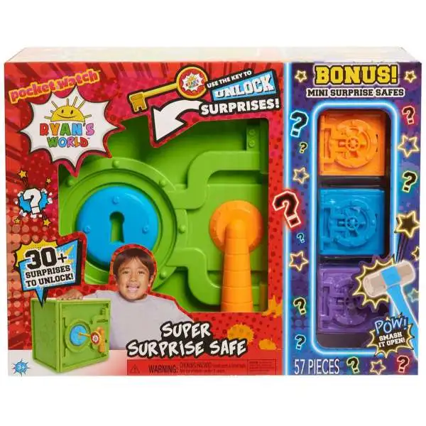 Ryan's World Super Surprise Safe Set [Bonus Mini Surprise Safes]