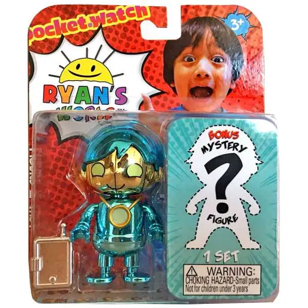 Ryan's World Cobalt Robo Ryan & Mystery Action Figure 2-Pack [Damaged Package]