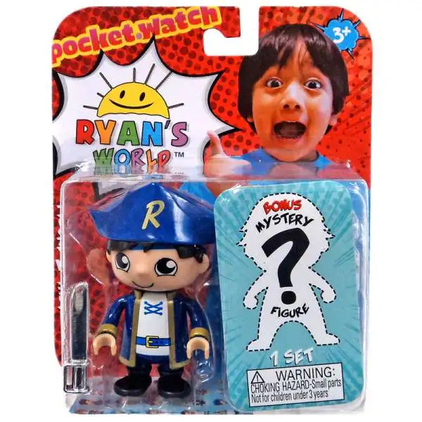 Ryan's World Commander Ryan & Mystery Action Figure 2-Pack