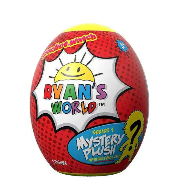 Ryan's World Plush with Backpack Clip Mystery Pack