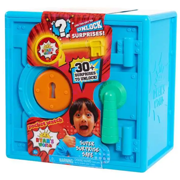 Ryan's World Super Surprise Safe Set [Blue]