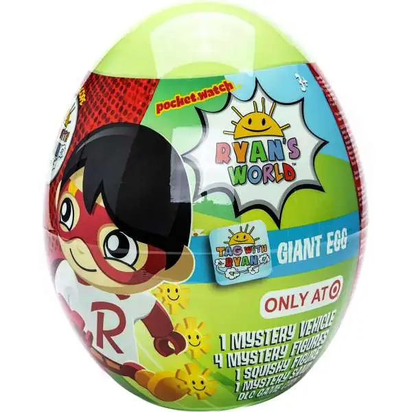 Ryan's World TAG with Ryan Giant Egg Exclusive Mystery Surprise [Damaged Package]