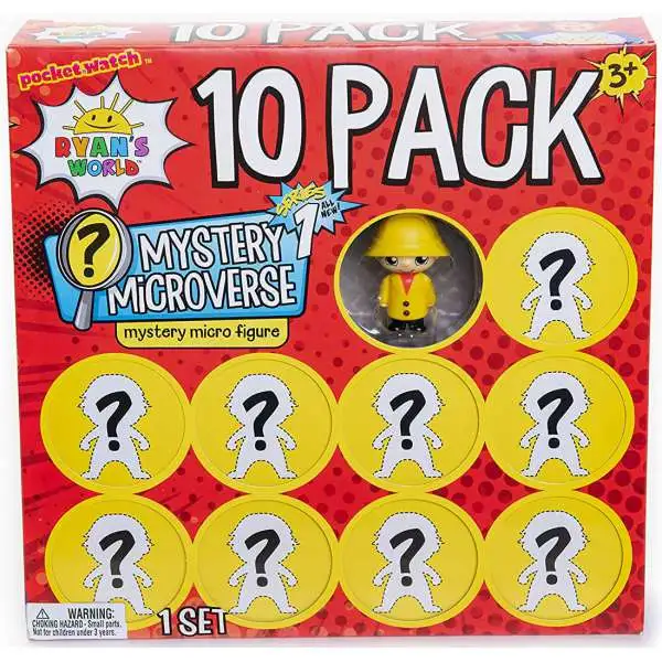 Ryans World Road Trip Road Kit Mystery Micro Figure 6Pack Starter Set