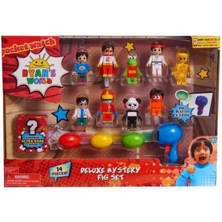Ryan's World Deluxe Mystery Fig Set 14-Piece Figure