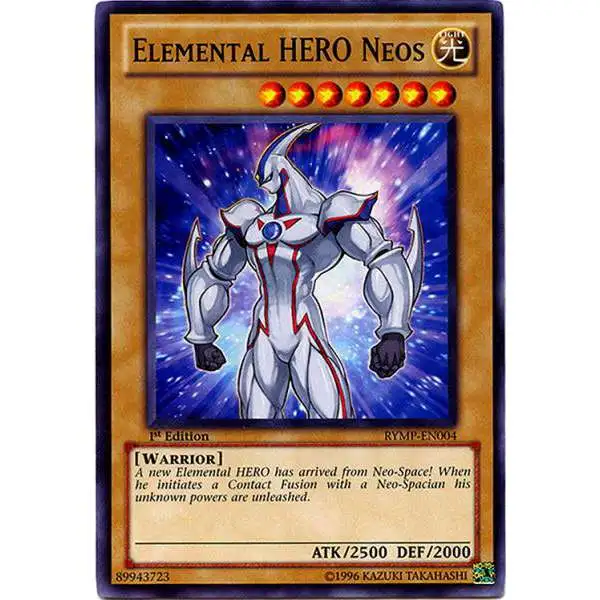 Elemental Hero Neos • Rara Oro Premium • MGED IT004 • Unl NEOS EROE ELEMENTALE 