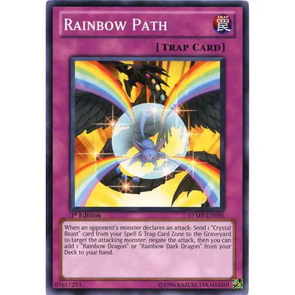 YuGiOh GX Trading Card Game Ra Yellow Mega Pack Common Rainbow Path RYMP-EN056
