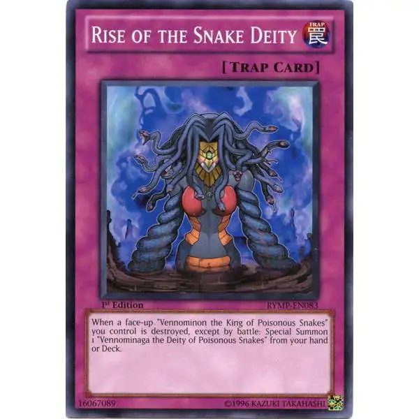 YuGiOh GX Trading Card Game Ra Yellow Mega Pack Common Rise of the Snake Deity RYMP-EN083