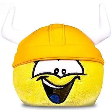 Club Penguin Series 11 Yellow Puffle 4-Inch Plush [Viking Hat]