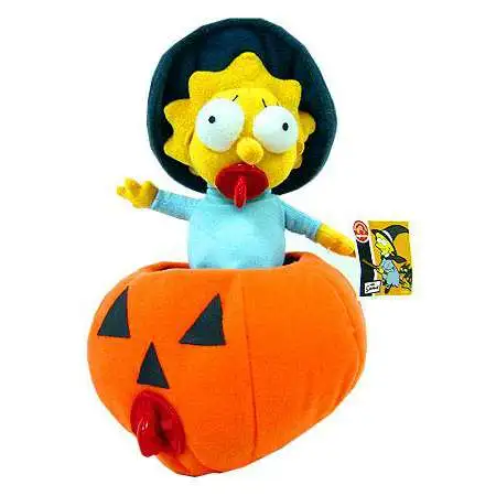 The Simpsons Maggie Simpson 6-Inch Plush Figure [In Pumpkin]