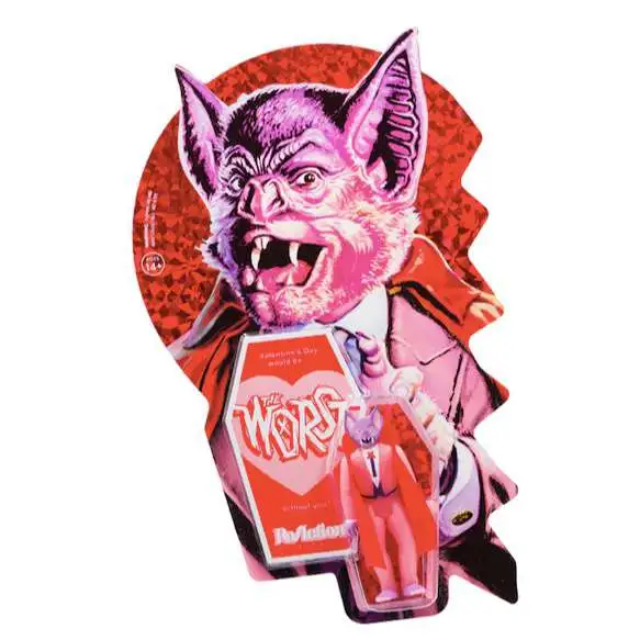 ReAction The Worst Valentine's Batula Action Figure [Glow Pink]