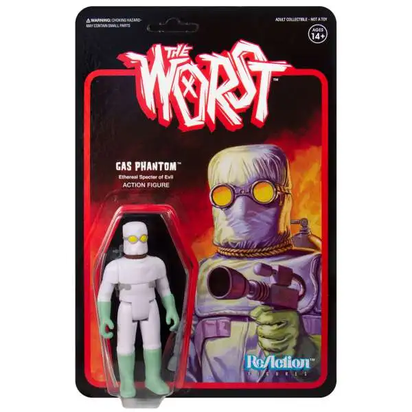 ReAction The Worst Gas Phantom Action Figure [Wide Release Color]