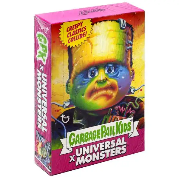 Garbage Pail Kids X Universal Monsters Trading Card Wax Box [24 Packs]