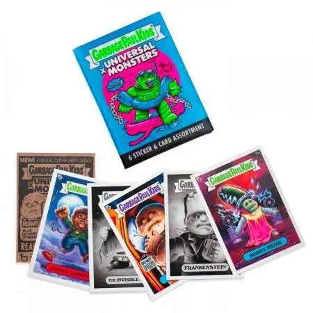 Garbage Pail Kids Wave 3 Universal Monsters Trading Card Pack