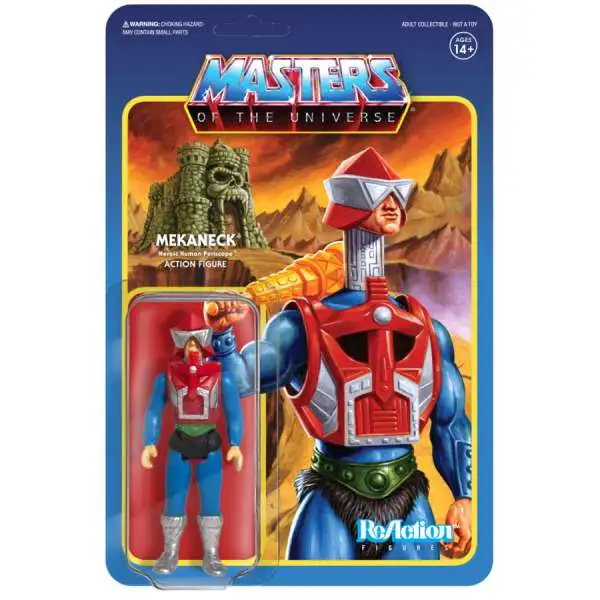 Masters of the Universe ReAction Mekaneck Action Figure
