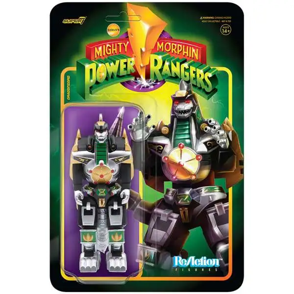 Power Rangers ReAction Wave 2 Dragonzord Action Figure [Mighty Morphin']