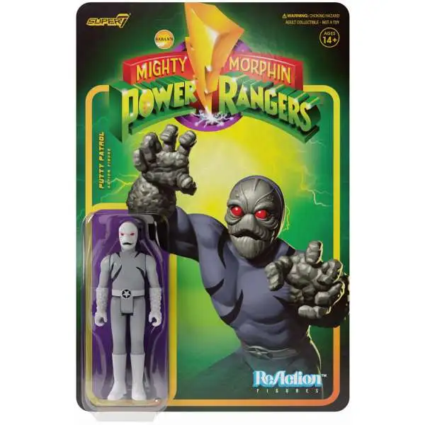 Power Rangers ReAction Putty Patroller Action Figure [Mighty Morphin']