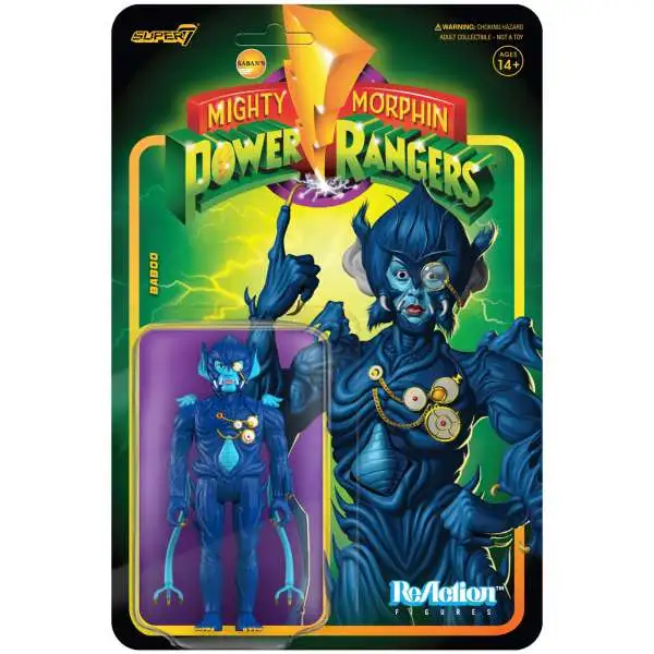 ReAction Mighty Morphin Power Rangers Wave 3 Baboo Action Figure