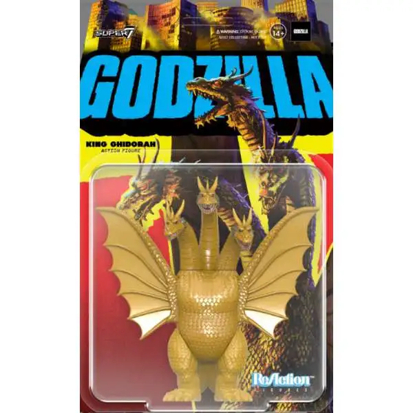 Godzilla ReAction TOHO King Ghidora Action Figure (Pre-Order ships September)