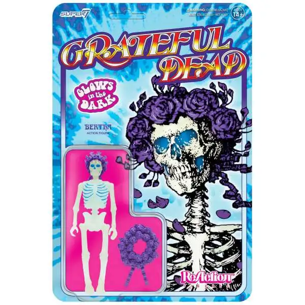 ReAction Grateful Dead Bertha Action Figure [Glow in the Dark]