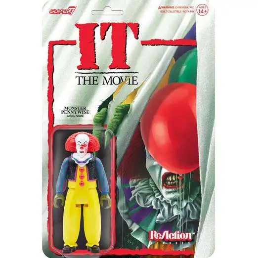 ReAction IT The Movie Wave 1 Pennywise Action Figure [Monster]