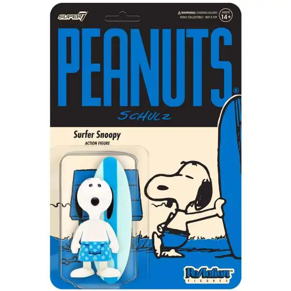 Peanuts ReAction Wave 5 Surfer Snoopy Action Figure