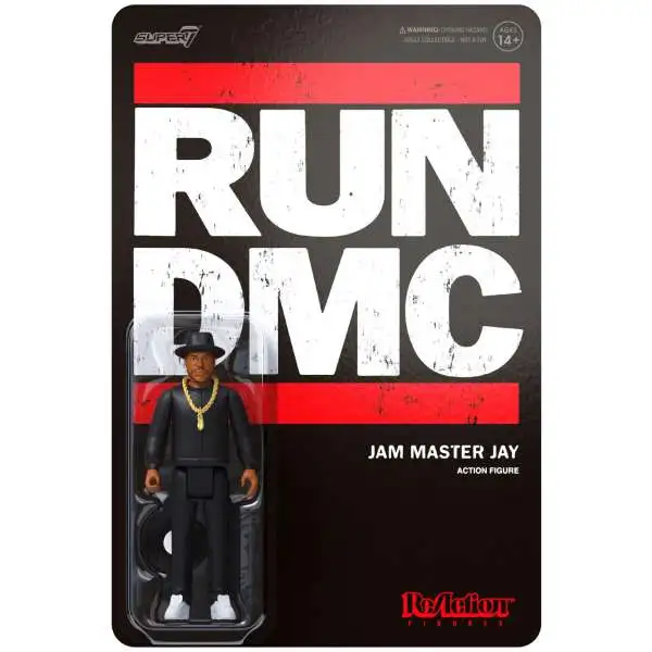 ReAction Run DMC Jam Master Jay Action Figure [Black Pants]