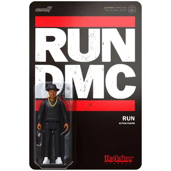 ReAction Run DMC Joseph "Run" Simmons Action Figure [Black Pants]