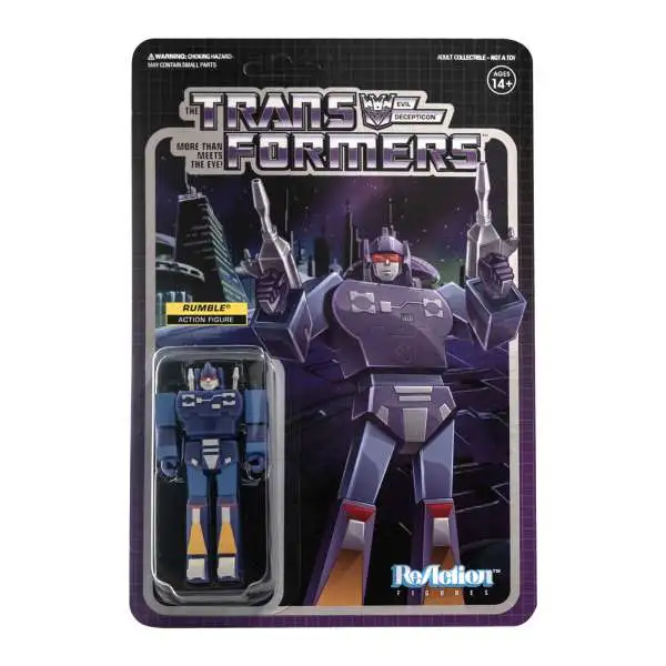 ReAction Transformers Rumble Action Figure [Damaged Package]