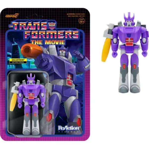 ReAction Transformers The Movie Wave 4 Galvatron Action Figure