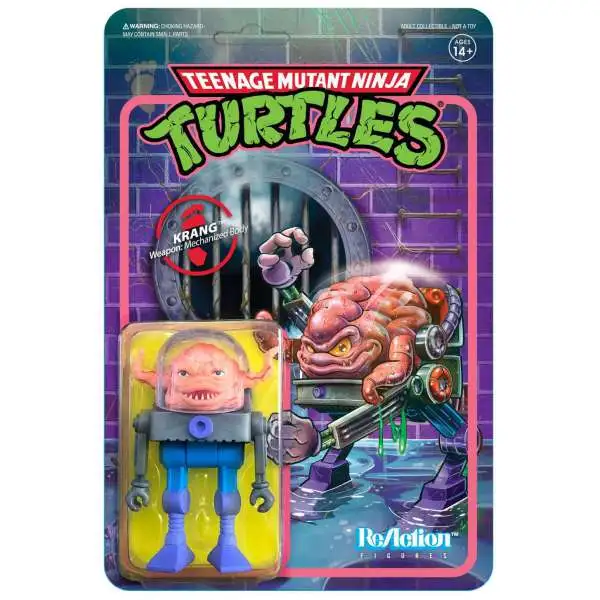 ReAction Teenage Mutant Ninja Turtles Krang Action Figure