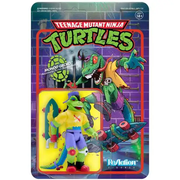 ReAction Teenage Mutant Ninja Turtles Wave 4 Mondo Gecko Action Figure