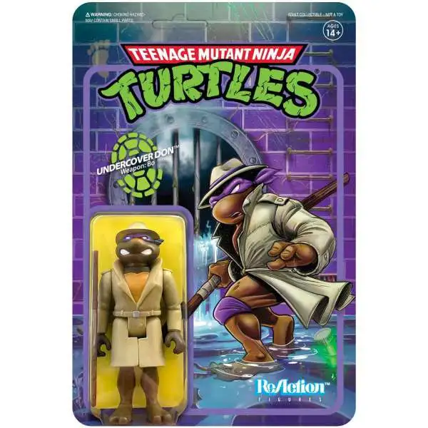 ReAction Teenage Mutant Ninja Turtles Undercover Donatello Action Figure