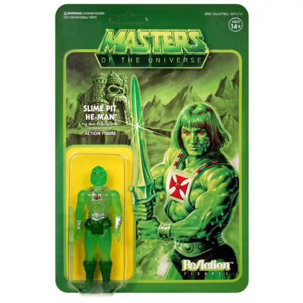 Masters of the Universe ReAction Slime Pit He-Man Action Figure