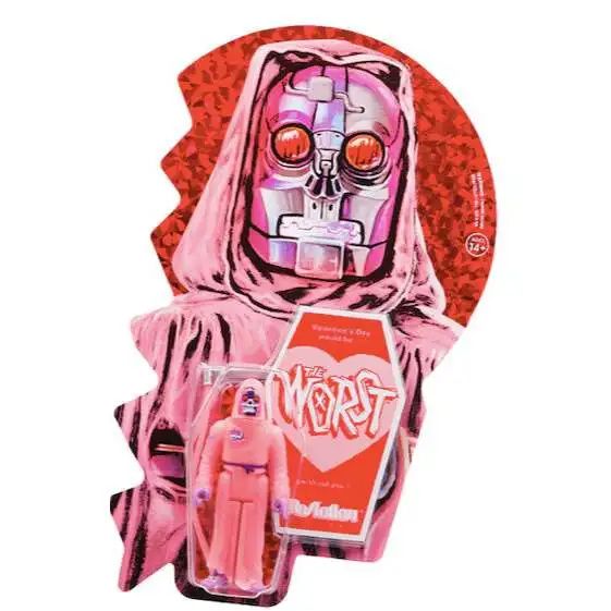 ReAction The Worst Valentine's Robot Reaper Action Figure [Glow Pink]
