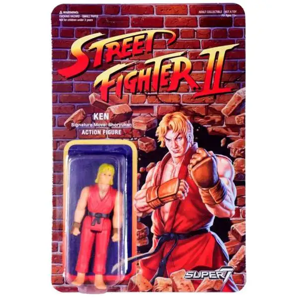 ReAction Street Fighter II Ken Action Figure