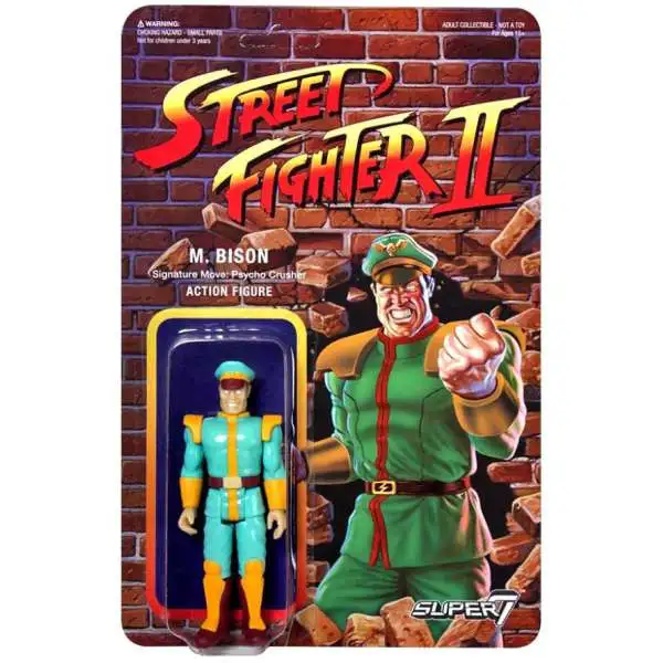 ReAction Street Fighter II M. Bison Exclusive Action Figure [Championship Edition]