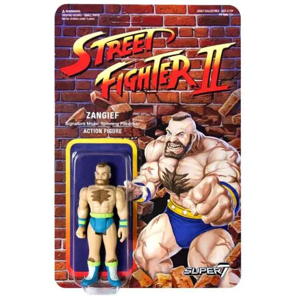 ReAction Street Fighter II Zangief Action Figure [Championship Edition]